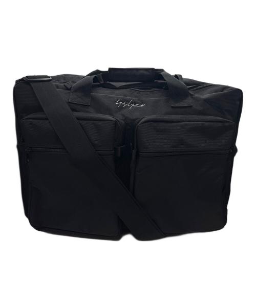 Yohji Yamamoto pour homme（ヨウジヤマモト プールオム）Yohji Yamamoto pour homme (ヨウジヤマモト プールオム) YY SIGNATURE BARREL BAG ブラックの古着・服飾アイテム
