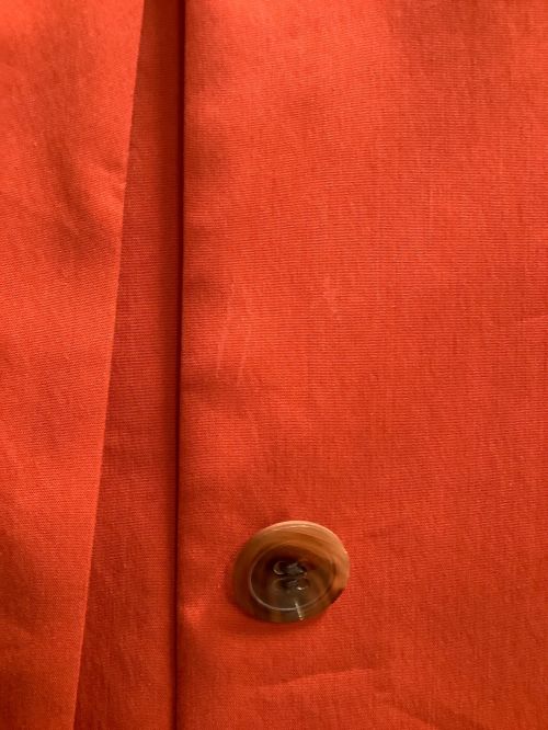 BALLSEY（ボールジィ）BALLSEY (ボールジィ) パデットタフタ Aラインコート レッド サイズ:SIZE 40の古着・服飾アイテム