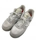 NIKEナイキ）の古着「AIR FORCE 1 REACT QS」｜ホワイト×グレー