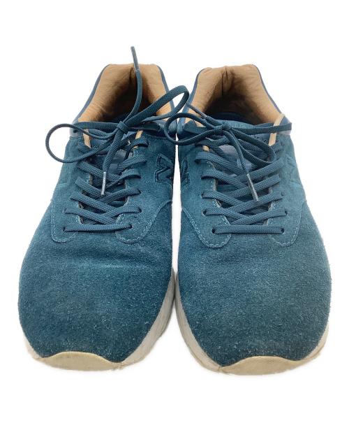 NEW BALANCE（ニューバランス）NEW BALANCE (ニューバランス) スニーカー ブルー×ベージュ サイズ:SIZE 27cmの古着・服飾アイテム