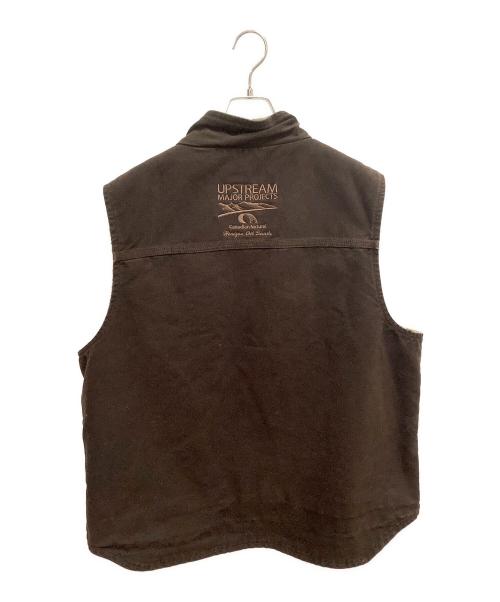 CarHartt（カーハート）CarHartt (カーハート) ボアダックベスト ブラウン サイズ:SIZE XLの古着・服飾アイテム