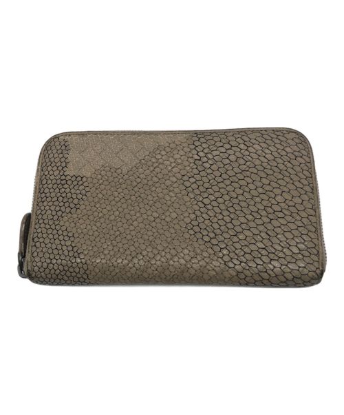 BOTTEGA VENETA（ボッテガベネタ）BOTTEGA VENETA (ボッテガベネタ) 長財布 ベージュの古着・服飾アイテム