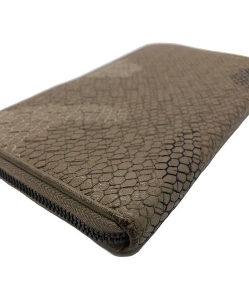 BOTTEGA VENETA（ボッテガベネタ）BOTTEGA VENETA (ボッテガベネタ) 長財布 ベージュの古着・服飾アイテム