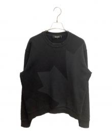 DSQUARED2（ディースクエアード）の古着「MEGALEAF COOL SWEATER」｜ブラック