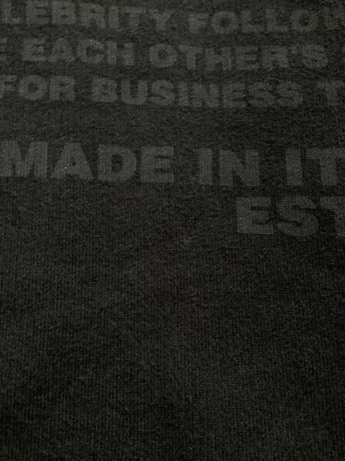 DSQUARED2（ディースクエアード）DSQUARED2 (ディースクエアード) MEGALEAF COOL SWEATER ブラック サイズ:SIZE Sの古着・服飾アイテム