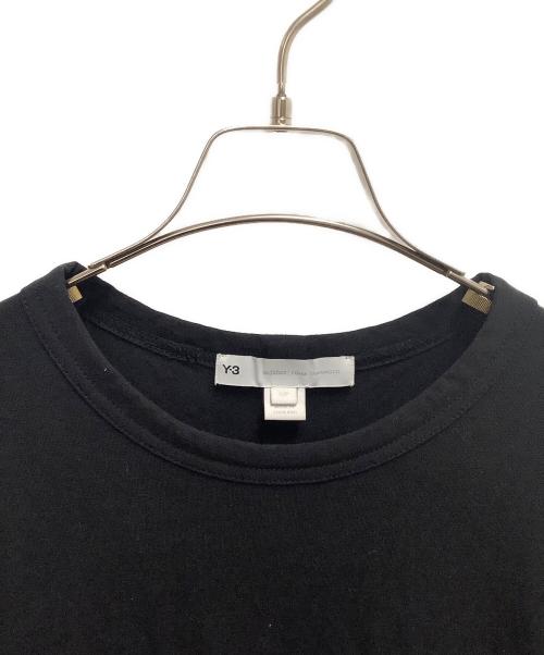 Y-3（ワイスリー）Y-3 (ワイスリー) OVERSIZED SS TEE ブラック×ホワイト サイズ:SIZE Sの古着・服飾アイテム