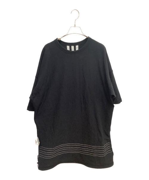 Y-3（ワイスリー）Y-3 (ワイスリー) OVERSIZED SS TEE ブラック×ホワイト サイズ:SIZE Sの古着・服飾アイテム