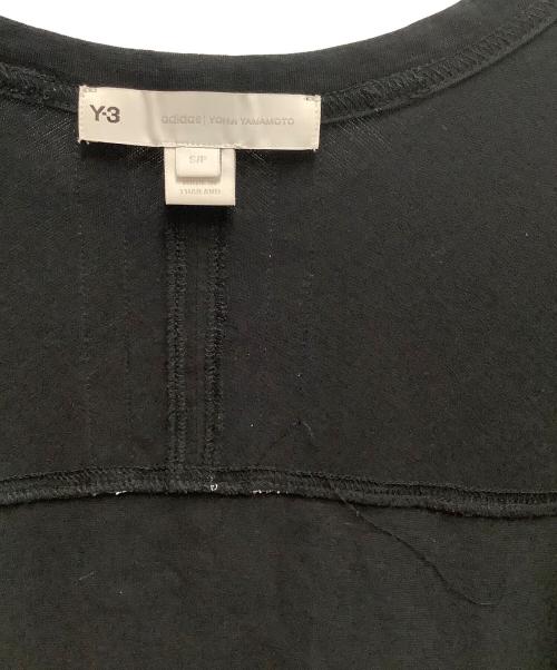 Y-3（ワイスリー）Y-3 (ワイスリー) OVERSIZED SS TEE ブラック×ホワイト サイズ:SIZE Sの古着・服飾アイテム