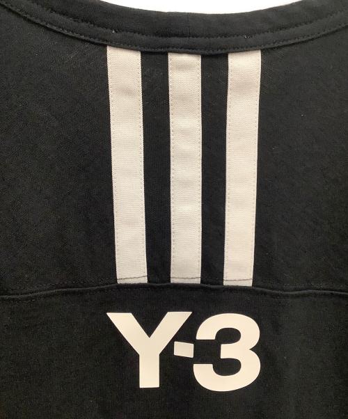 Y-3（ワイスリー）Y-3 (ワイスリー) OVERSIZED SS TEE ブラック×ホワイト サイズ:SIZE Sの古着・服飾アイテム