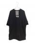 Y-3 (ワイスリー) OVERSIZED SS TEE ブラック×ホワイト サイズ:SIZE S：8000円