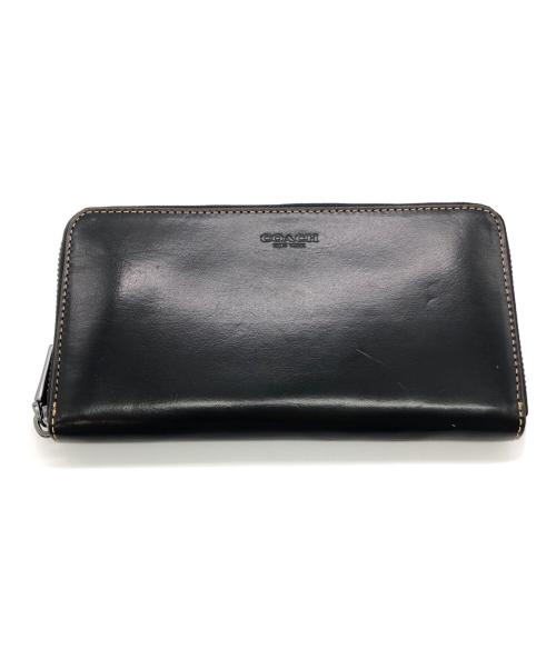 COACH（コーチ）COACH (コーチ) アコーディオン ウォレット ブラックの古着・服飾アイテム