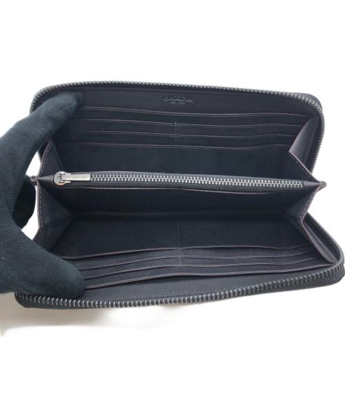 COACH（コーチ）COACH (コーチ) アコーディオン ウォレット ブラックの古着・服飾アイテム