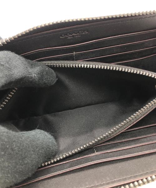 COACH（コーチ）COACH (コーチ) アコーディオン ウォレット ブラックの古着・服飾アイテム