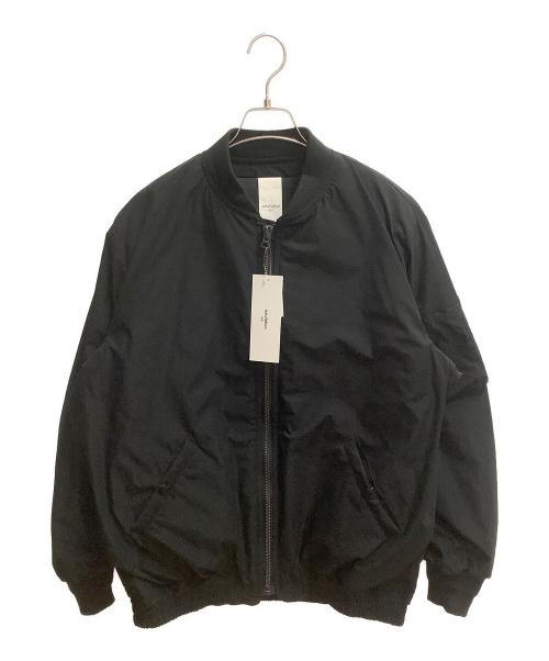 ESTNATION（エストネーション）ESTNATION (エストネーション) AIRUNIT MA-1ジャケット ブラック サイズ:SIZE Mの古着・服飾アイテム