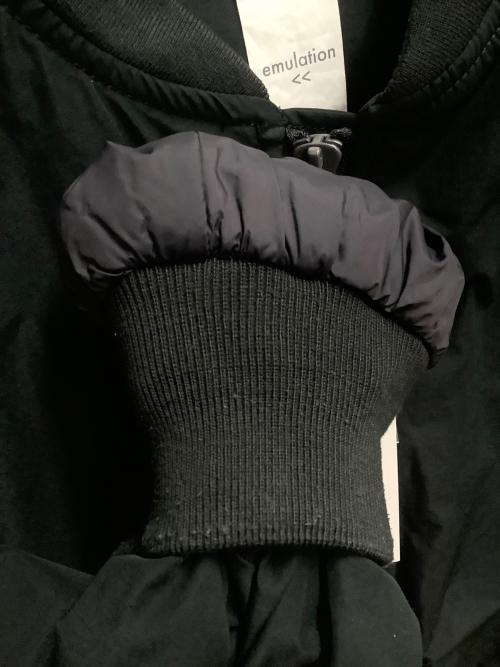 ESTNATION（エストネーション）ESTNATION (エストネーション) AIRUNIT MA-1ジャケット ブラック サイズ:SIZE Mの古着・服飾アイテム