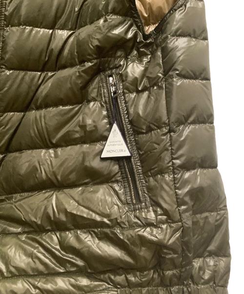 MONCLER（モンクレール）MONCLER (モンクレール) ダウンベスト / PATRICK GILET オリーブ サイズ:SIZE 0の古着・服飾アイテム
