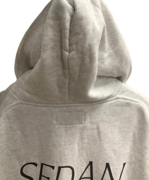 SEDAN ALL-PURPOSE（セダンオールパーパス）SEDAN ALL-PURPOSE (セダンオールパーパス) プルオーバーパーカー ホワイト サイズ:SIZE Lの古着・服飾アイテム
