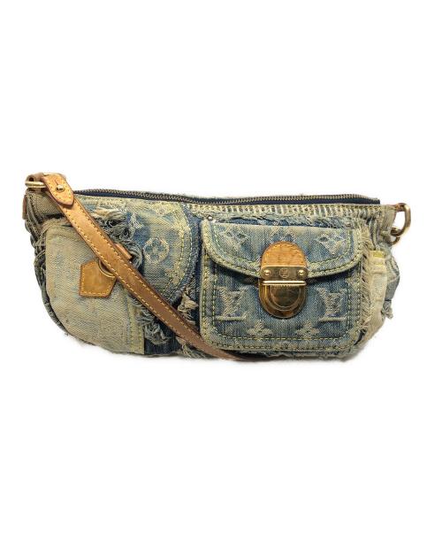 LOUIS VUITTON（ルイ ヴィトン）LOUIS VUITTON (ルイ ヴィトン) モノグラム・デニム パウチィ ショルダーバッグの古着・服飾アイテム