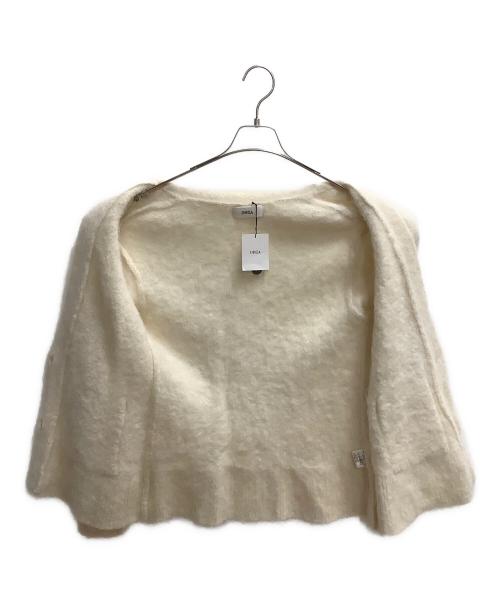 OHGA（オオガ）OHGA (オオガ) アルパカ混ニットカーディガン ホワイト サイズ:SIZE Free 未使用品の古着・服飾アイテム