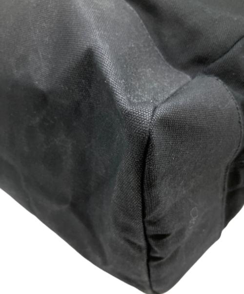 Y's（ワイズ）Y's (ワイズ) キャンバスコンビボストンバッグ ブラックの古着・服飾アイテム