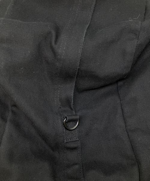 Y's（ワイズ）Y's (ワイズ) キャンバスコンビボストンバッグ ブラックの古着・服飾アイテム