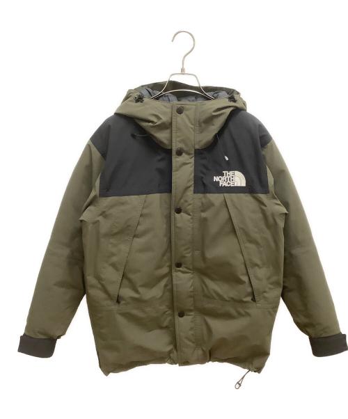 THE NORTH FACE（ザ ノース フェイス）THE NORTH FACE (ザ ノース フェイス) Mountain Down Jacket グリーン×ブラック サイズ:SIZE Sの古着・服飾アイテム