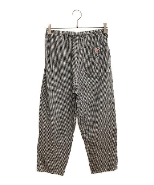 DANTON（ダントン）DANTON (ダントン) コットンリネンウェザーイージーパンツ ブラック×ホワイト サイズ:SIZE 38の古着・服飾アイテム