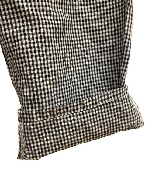 DANTON（ダントン）DANTON (ダントン) コットンリネンウェザーイージーパンツ ブラック×ホワイト サイズ:SIZE 38の古着・服飾アイテム