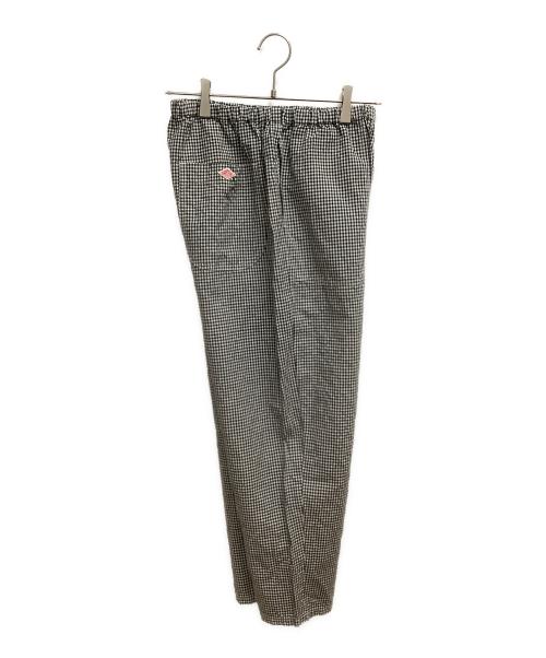 DANTON（ダントン）DANTON (ダントン) コットンリネンウェザーイージーパンツ ブラック×ホワイト サイズ:SIZE 38の古着・服飾アイテム