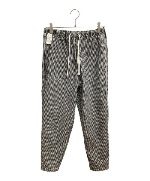 DANTON（ダントン）DANTON (ダントン) コットンリネンウェザーイージーパンツ ブラック×ホワイト サイズ:SIZE 38の古着・服飾アイテム