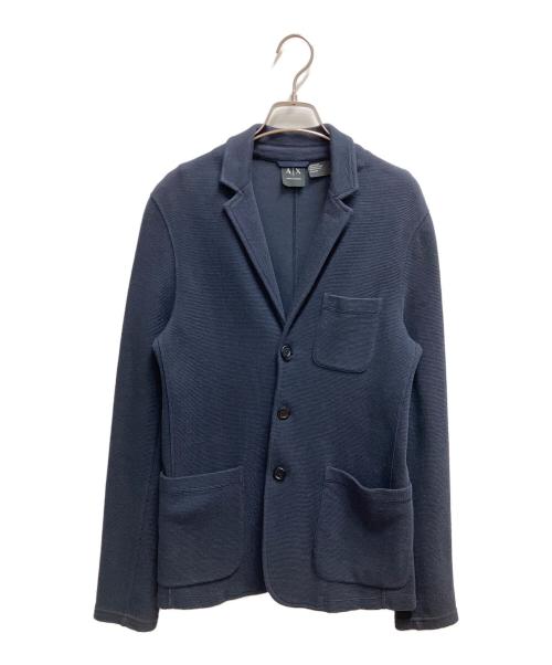 ARMANI EXCHANGE（アルマーニ エクスチェンジ）ARMANI EXCHANGE (アルマーニ エクスチェンジ) テーラードジャケット ネイビー サイズ:SIZE XSの古着・服飾アイテム