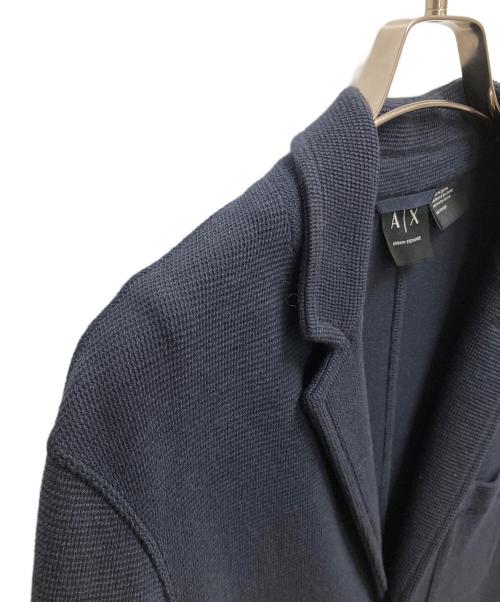 ARMANI EXCHANGE（アルマーニ エクスチェンジ）ARMANI EXCHANGE (アルマーニ エクスチェンジ) テーラードジャケット ネイビー サイズ:SIZE XSの古着・服飾アイテム
