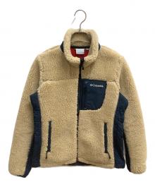 Columbia（コロンビア）の古着「アーチャーリッジジャケット」｜ベージュ×ブルー