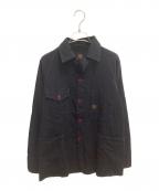 POSTポスト）の古着「ウールカバーオール」｜ネイビー