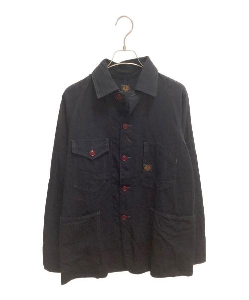 POST（ポスト）POST (ポスト) ウールカバーオール ネイビー サイズ:SIZE Sの古着・服飾アイテム