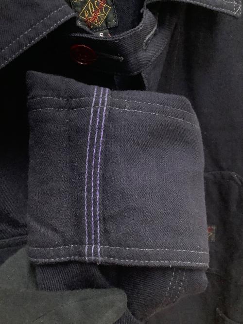 POST（ポスト）POST (ポスト) ウールカバーオール ネイビー サイズ:SIZE Sの古着・服飾アイテム