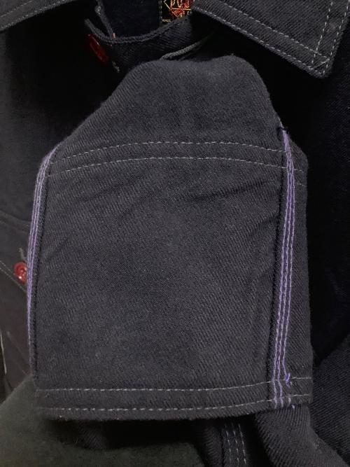 POST（ポスト）POST (ポスト) ウールカバーオール ネイビー サイズ:SIZE Sの古着・服飾アイテム