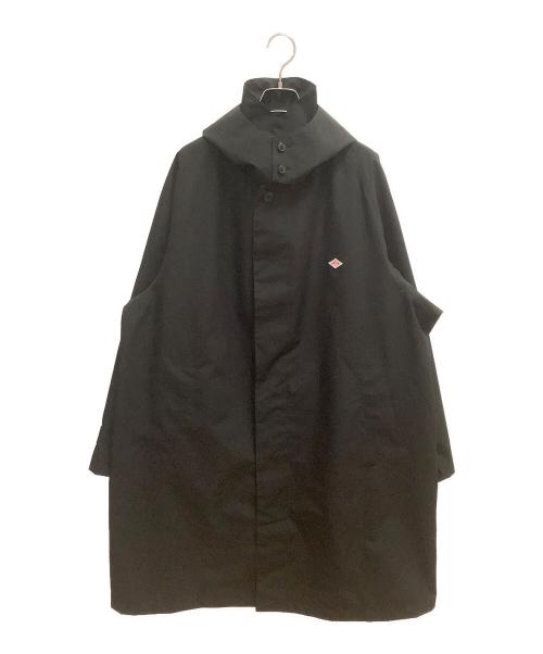 DANTON（ダントン）DANTON (ダントン) 3LAYER CLOTH HOODED BALMACAAN COAT ブラック サイズ:SIZE Lの古着・服飾アイテム