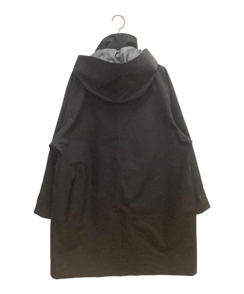 DANTON（ダントン）DANTON (ダントン) 3LAYER CLOTH HOODED BALMACAAN COAT ブラック サイズ:SIZE Lの古着・服飾アイテム