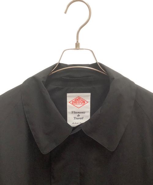 DANTON（ダントン）DANTON (ダントン) 3LAYER CLOTH HOODED BALMACAAN COAT ブラック サイズ:SIZE Lの古着・服飾アイテム