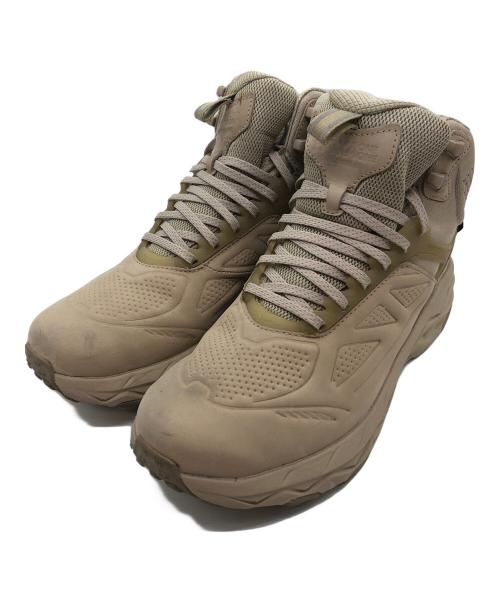 HOKAONEONE（ホカオネオネ）HOKAONEONE (ホカオネオネ) CHALLENGER MID GTX WIDE ベージュ サイズ:26cmの古着・服飾アイテム