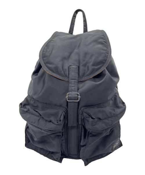 PORTER（ポーター）PORTER (ポーター) TANKER BACKPACK ブラックの古着・服飾アイテム