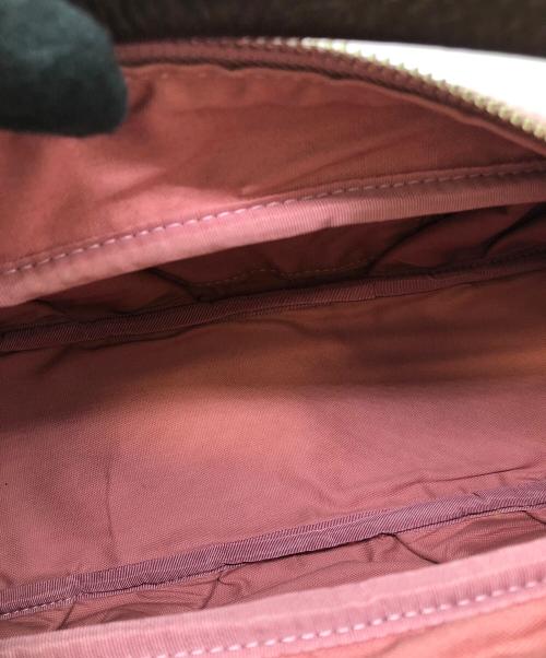 BURBERRY BLUE LABEL（バーバリーロンドンブルーレーベル）BURBERRY BLUE LABEL (バーバリーブルーレーベル) セミショルダーバッグ ピンク×ブラックの古着・服飾アイテム