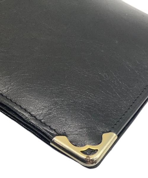 Cartier（カルティエ）Cartier (カルティエ) マストライン　長財布 ブラックの古着・服飾アイテム