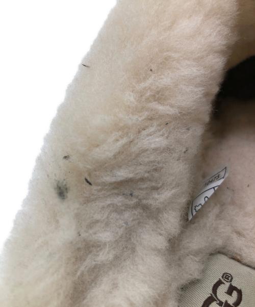 UGG（アグ）UGG (アグ) CLUGGETTE ブラウン×ホワイト サイズ:25cmの古着・服飾アイテム