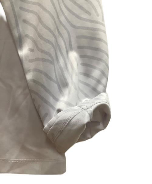 NIKE（ナイキ）NIKE (ナイキ) Paris Saint-Germain (パリサンジェルマン) ハーフジップシャツ ホワイト×ブラック サイズ:Mの古着・服飾アイテム