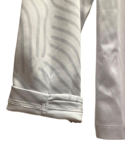 NIKE（ナイキ）NIKE (ナイキ) Paris Saint-Germain (パリサンジェルマン) ハーフジップシャツ ホワイト×ブラック サイズ:Mの古着・服飾アイテム