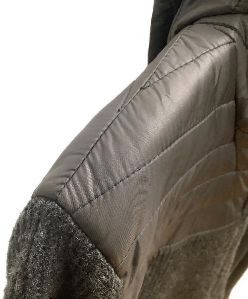 MONCLER（モンクレール）MONCLER (モンクレール) 切替ジップアップニット グレー サイズ:SIZE Mの古着・服飾アイテム