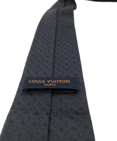 LOUIS VUITTON（ルイ ヴィトン）LOUIS VUITTON (ルイ ヴィトン) グラディエント ネクタイ ネイビー サイズ:下記参照の古着・服飾アイテム