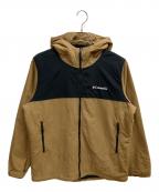 Columbiaコロンビア）の古着「ラビリンスキャニオンII ナイロンジャケット」｜ブラウン×ブラック
